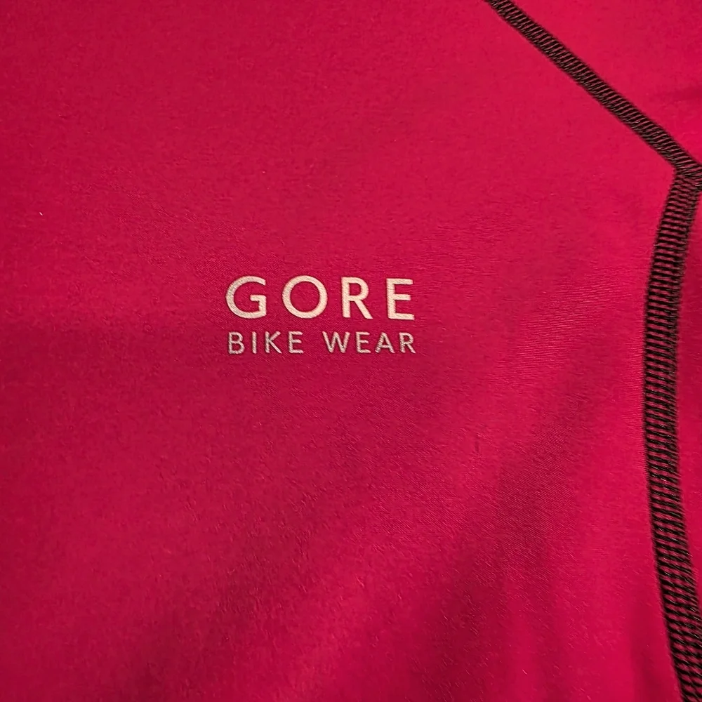 Gore Active Bike Wear Quarter Zip Long Sleeve Cycling Jacket Performance L EUC